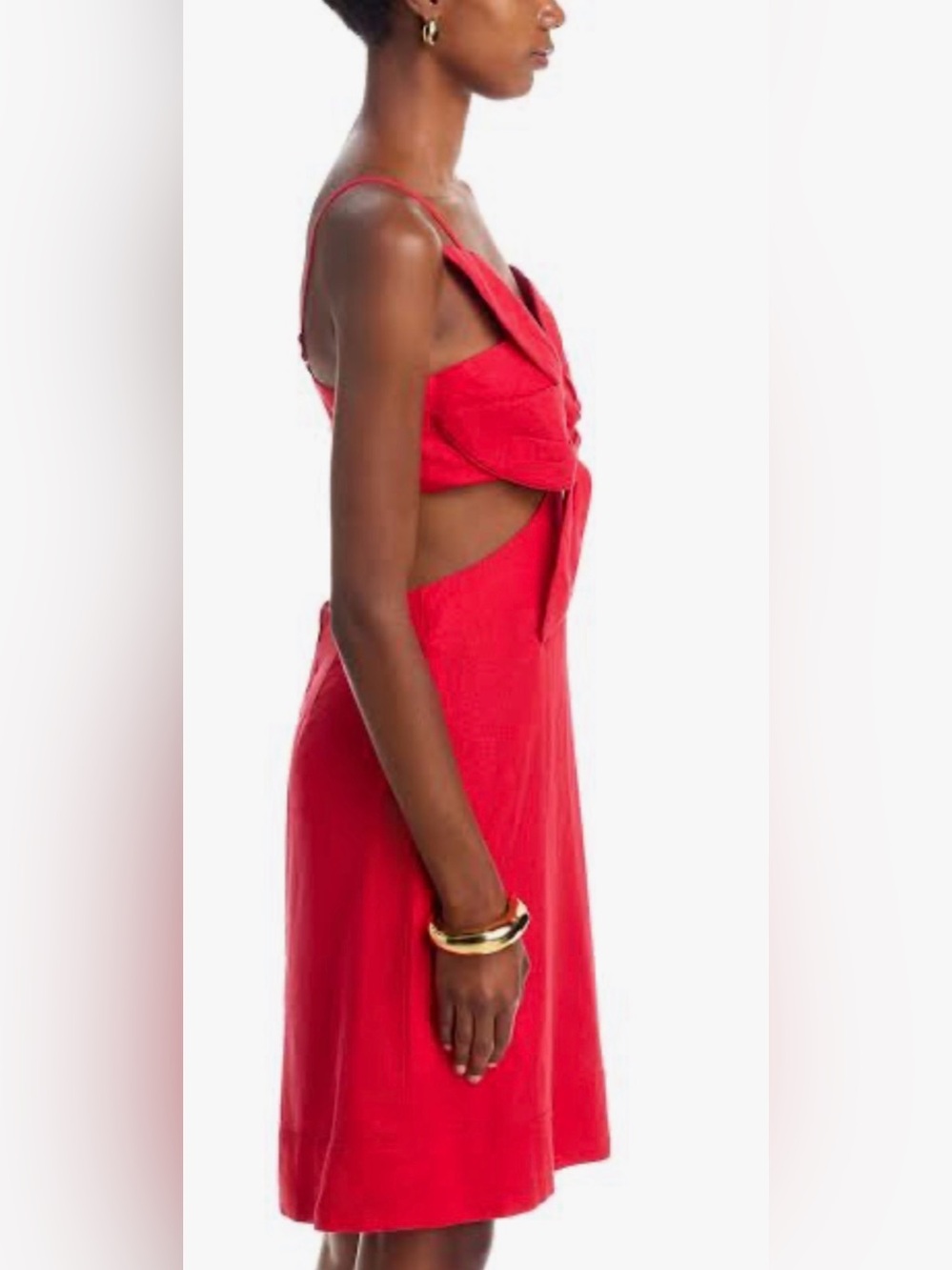 FARM Rio Red Flower Dress - Picture 3 of 9